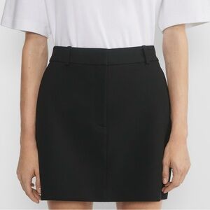 Aritzia Chisel Skirt Black